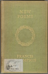 Cover of New Poems — Text and Context