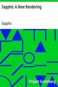 Cover of Sappho: A New Rendering — Text and Context