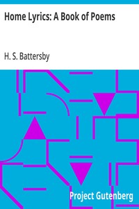 Cover of Home Lyrics: A Book of Poems — Text and Context
