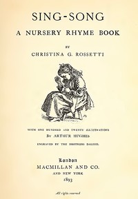 Cover of Sing-song — Edition Insights
