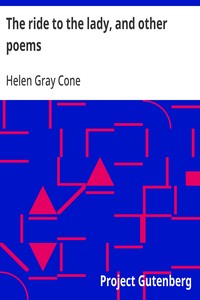 Cover of The ride to the lady, and other poems — Reading Companion