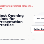 Best Opening Lines for Presentation Practice Replys