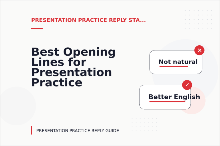 Best Opening Lines for Presentation Practice Replys Best Opening Lines for Presentation Practice Replys