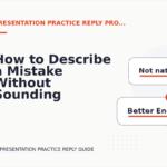 How to Describe a Mistake Without Sounding Rude in Presentation Practice Reply English